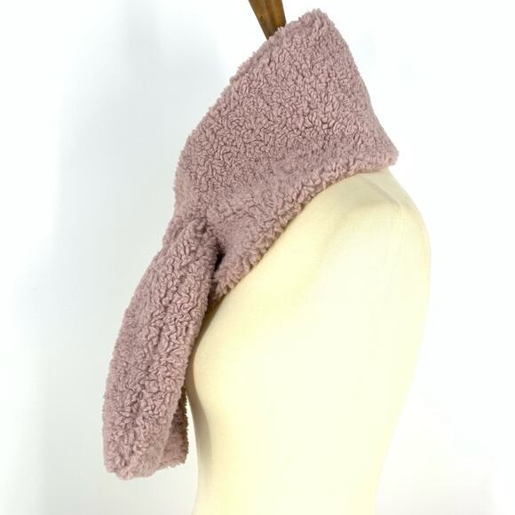INC Scarf Mauve Pink Soft Fluffy One Size - Picture 8 of 9